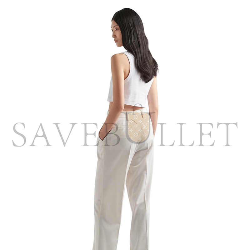 PRADA JERSEY CROPPED TOP 39546C